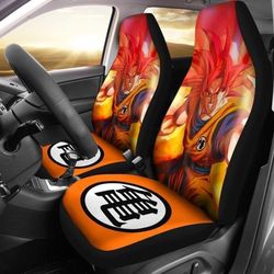 goku dragon ball car seat covers for fan gift