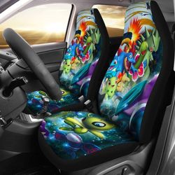 fan pokemon movie car seat covers