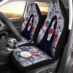 touka kirishima car seat covers custom tokyo ghoul anime car accessories