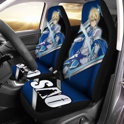 sao eugeo seat covers custom sword art online anime car accessories