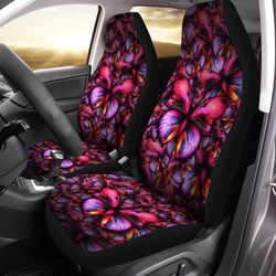 purple butterfly car seat covers custom butterflies car accessories gifts idea