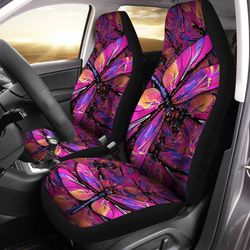 pink dragonfly car seat covers custom pink car accessories
