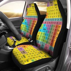 periodic table car seat covers custom funny car accessories