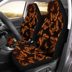 painted lady butterfly car seat covers custom insect car accessories