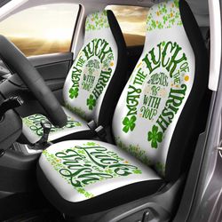 lucky of irish car seat covers custom design for car seats