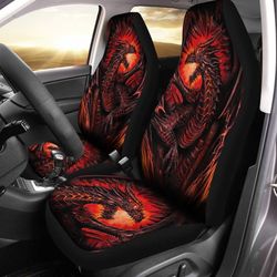 legendary creature dragon car seat covers custom gift idea