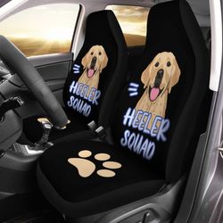labrador retriever car seat covers custom dog heeler squad