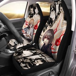 hinami fueguchi car seat covers set of 2 custom tokyo ghoul anime