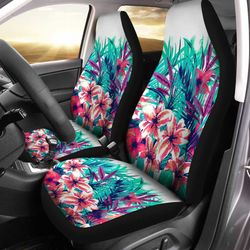 hawaii car seat covers custom tropical floral car accessories gifts idea