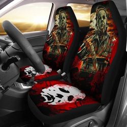 halloween michael myers car seat covers custom horror car accessories