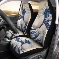 great wave car seat covers off kanagawa custom car accessories accessories