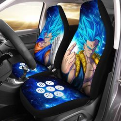 gogeta and vegito car seat covers custom anime dragon ball car accessories