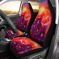 fox car seat covers custom red fox car accessories