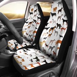 dogs breed car seat covers custom dog lover car accessories