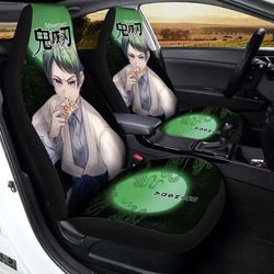 demon slayer yushiro car seat covers custom anime car accessories