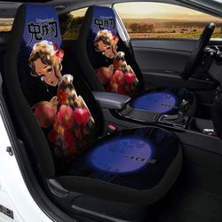 demon slayer tamayo car seat covers custom anime car accessories