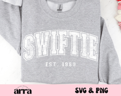 swiftie png, 1989 png, swiftie university png, trendy png, swiftie era, sublimation printing design for sweater and shir