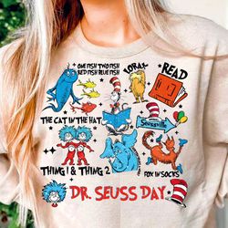 read across america day, happy dr.susse png, read across america shirt sublimation png design, teacher png, school png,