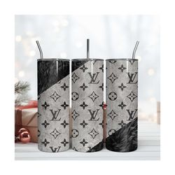 lv 20oz wrap, fashion tumbler, lv logo wraps