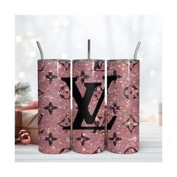 bling lv wrap, 20oz tumbler, bling 20oz tumbler