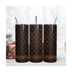 louis vuitton wrap, fashion logo tumbler, 20oz tumbler