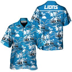 detroit lions tommy bahama hawaiian shirt- for men and women