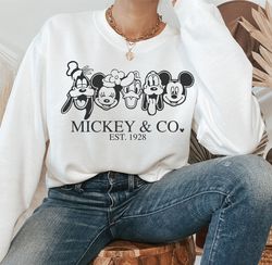 mickeyy and co. est 1928 svg - png - pdf