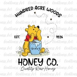 huney co svg, watercolor bear svg, magic kingdom svg, classic-bear svg