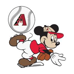 arizona diamondbacks mickey svg, sport svg, arizona diamondbacks svg, arizona diamondbacks lovers, diamondbacks team svg