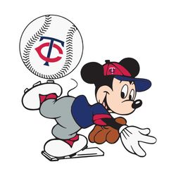 minnesota twins and mickey svg, sport svg, minnesota twins svg, minnesota twins lovers, minnesota twins baseball, mickey