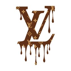 brown lv logo trending svg