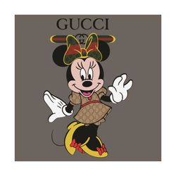 gucci disney minnie logo svg