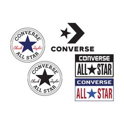 converse logo bundle svg