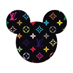 mickey lv logo trending svg