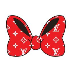 lv red ribbon trending svg