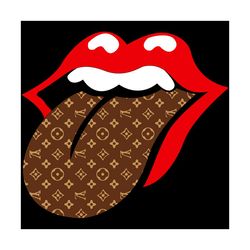 lv sexy lips logo svg