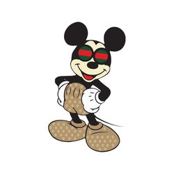 mickey gucci logo svg