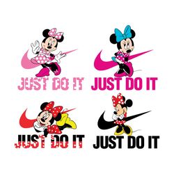 just do it minnie bundle logo svg