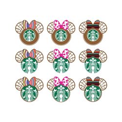 starbucks mandala logo bundle svg