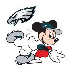 philadelphia eagles and mickey svg, sport svg, philadelphia eagles svg, eagles nfl svg, philadelphia eagles lover, nfl f