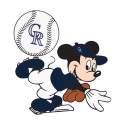 colorado rockies and mickey svg, sport svg, colorado rockies svg, colorado rockies lover, mickey svg, mickey sport, colo