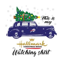 buffalo bills this is my hallmark svg, sport svg, christmas svg, buffalo bills svg, buffalo bills logo, nfl sport svg, b