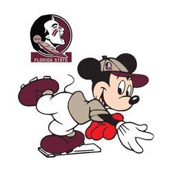 florida seminoles mickey svg, sport svg, florida state seminoles svg, ncaa sport svg, ncaa svg, mickey svg, seminoles lo