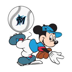 miami marlins mickey svg, sport svg, miami marlins svg, ncaa sport svg, ncaa svg, mickey svg, marlins logo svg, ncaa mar