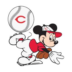 cincinnati reds mickey svg, sport svg, cincinnati reds svg, mlb sport svg, mlb svg, mickey svg, cincinnati logo svg, mlb