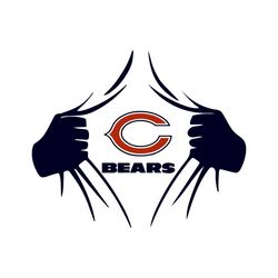chicago bears superman svg, sport svg, chicago bears svg, bears svg, chicago bears logo, bears clipart, bears lovers, fo