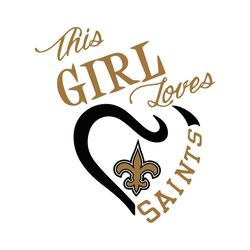 new orleans saints logo svg, sport svg, new orleans saints, orleans saints logo, football svg, saints svg, girl loves sv