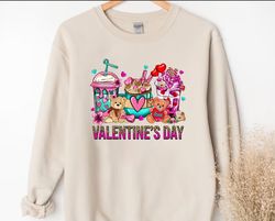 valentines day coffee cups shirt,valentines day shirts for woman,latte valentine shirt,valentines day gift,happy valenti