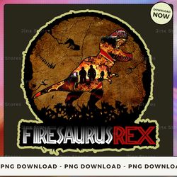 png digital design - jurassic firesaurus rex with border - sd-btee-22-hn-10  png download, png file, printable png, inst