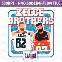 kelce brothers super bowl lviii png, football png, footbal024 dowload digital, halftime show024 png